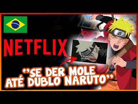 NARUTO SHIPPUDEN DUBLADO EM 2022 NA NETFLIX? !! NETFLIX SOLTOU O VERBO 