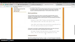 Importance of Reading Instructions/Rubric and Citing Sources
