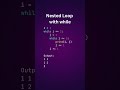 Nested Loops in Python | Concepts under 2 minutes