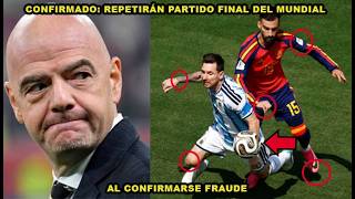 Confirmed: Spain vs. Argentina 2026 World Cup final to be replayed after FRAUD revealed