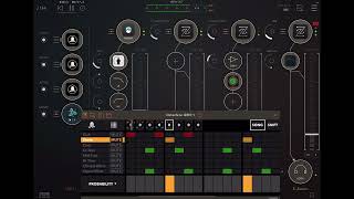 Micro Machines ☮️ 🙂 iPad AUv3 MIDI Drum Sequencer Octachron jam w. Aum, Zeeon, Ruismaker, RE-1 … screenshot 1