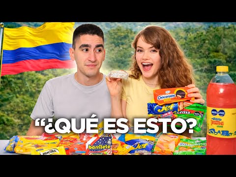 Argentinian tries Colombian sweets for the first time
