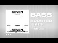 Jung Kook 정국 Seven Feat Latto BASS BOOSTED Jung Kook 정국 Seven Feat Latto BASS BOOSTED