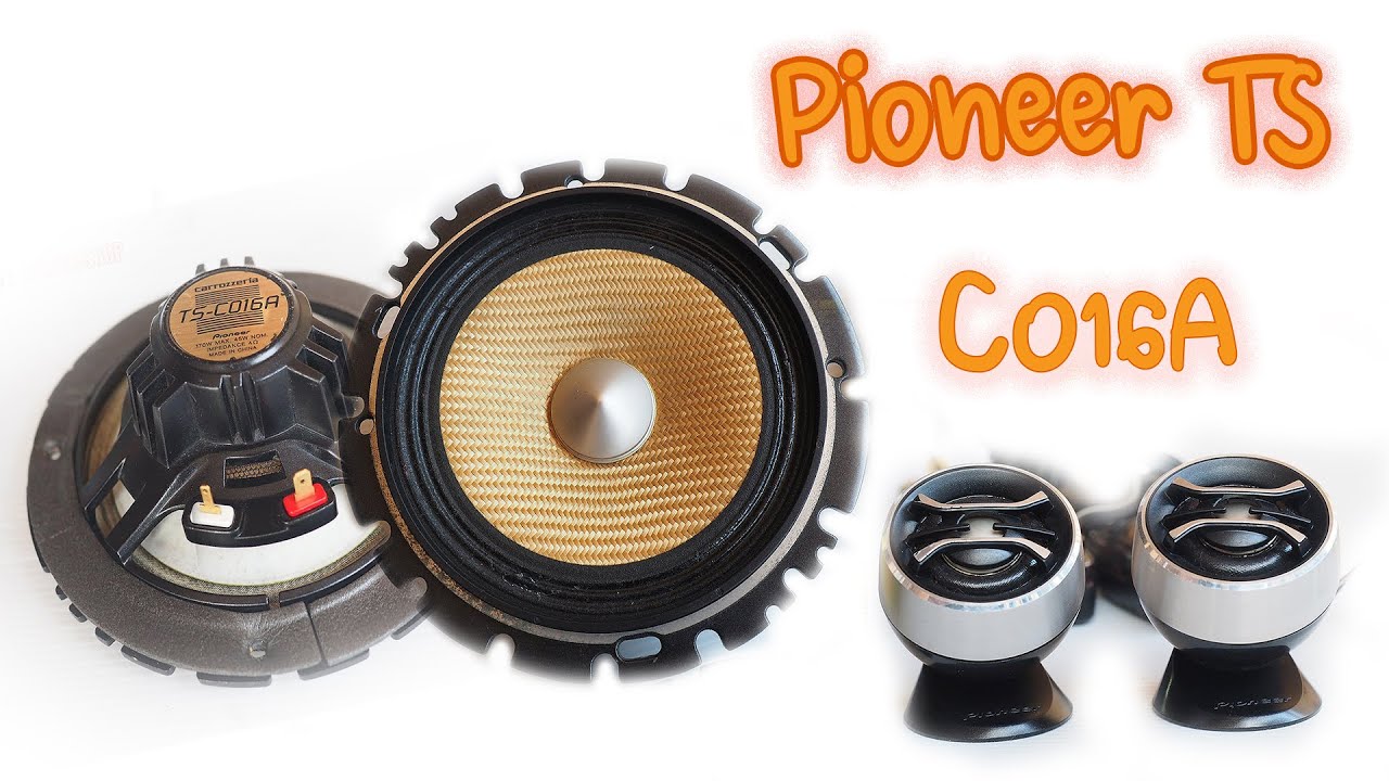 Speaker Pioneer/Carrozzeria high end TS-V017A - YouTube
