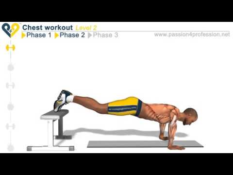 მკერდის კუნთების ვარჯიში 2LVL Chest traning Home workout