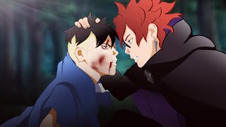 Boruto Saves Kawaki from code  Kawaki vs Code full fight