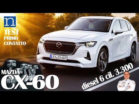 Mazda CX-60 3.3 DIESEL | COME VA e perché COMPRARE un'auto a GASOLIO da 20 km/l