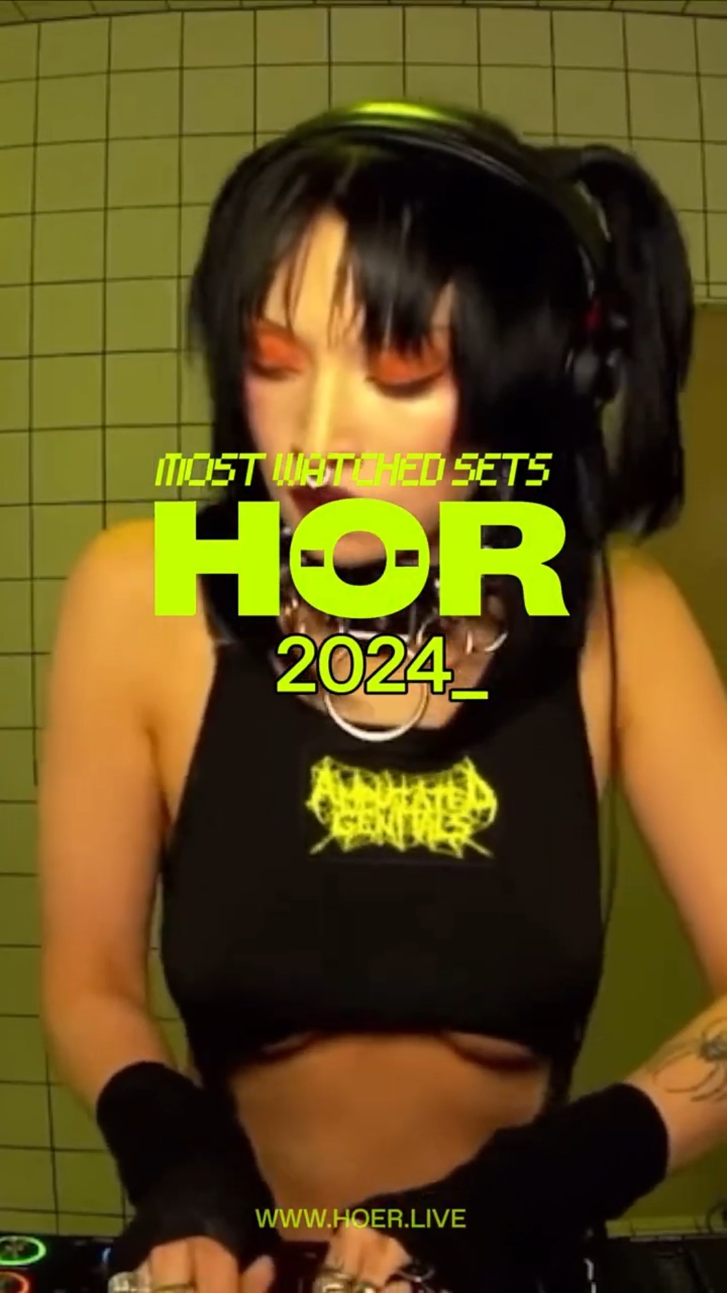 HÖR Most Watched Shows of 2024 #dj #techno #trance #harddance #housemusic #hörberlin