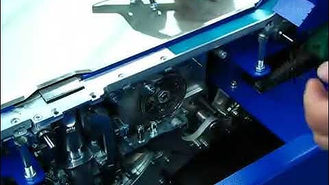 MOSCA SoniXs MP-6 -(Fully) Automatic Strapping Machine - Quick Release Guide - Easy Parts Removal