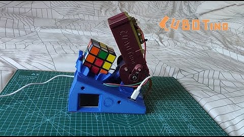 Cubotino Rubiks Cube Solving Robot