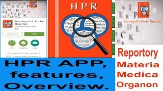 Homoeopathic Pocket Repertory (HPR) Android App- Overview | Dr.Dinesh Solunke screenshot 2