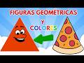 Aprender las formas geométricas y los colores con animales 🟢🔺 | Video educativo para niños|🔴 En vivo