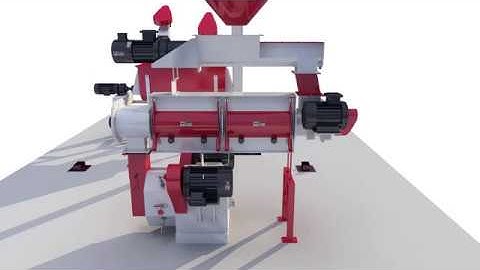 1 Ton Poultry Feed Production Line, Chicken Feed Pellet Machine