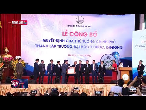 Video Thành lập Trường đại học Y Dược, Đại học Quốc gia Hà... - youtube