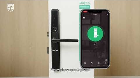 Philips Smart Lock DDL608-5HWS Instruction Guide