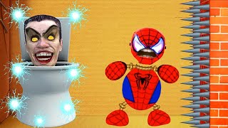 SKIBIDI TOILET Vs Kich Spider Man ? Kick The Buddy NEW 2023?