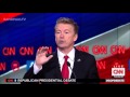 All of rand pauls responses cnn gop debate gopdebate