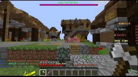 【Minecraft】Mineplex Hacker Report #289 - Fitidime