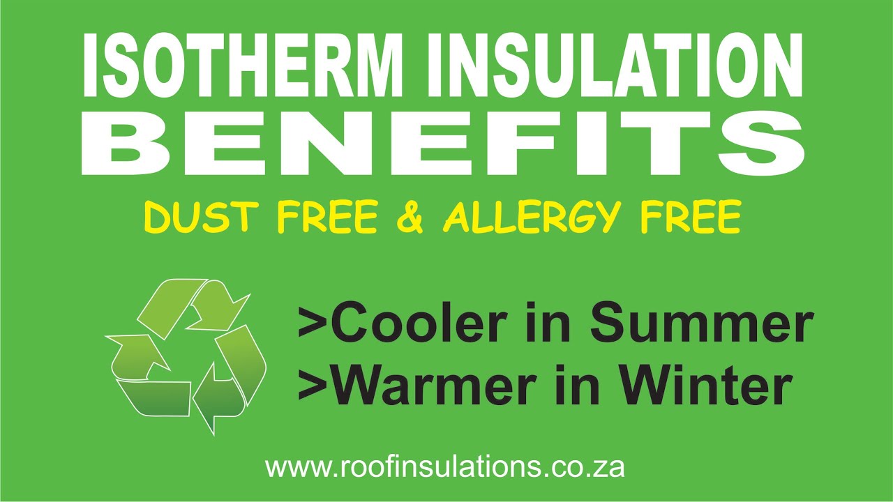 Isotherm Roof Insulation Dust Free Ceiling Insulation Isotherm