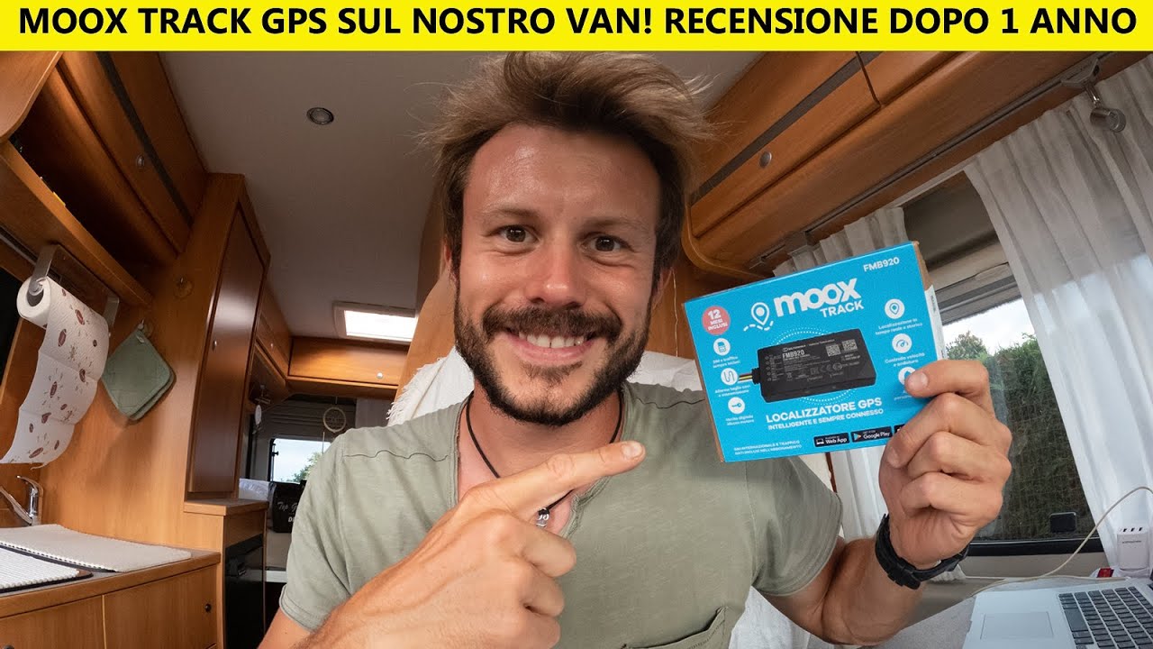 MOOX TRACK GPS sul NOSTRO VAN, RECENSIONE dopo 1 ANNO!! [ SCOPRIAMOLO INSIEME]