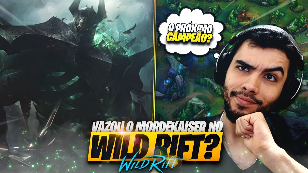 Como jogar com um mono Mordekaiser #wildriftbr