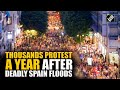 Spain erupts in protest over government’s response to deadliest flood on first anniversary