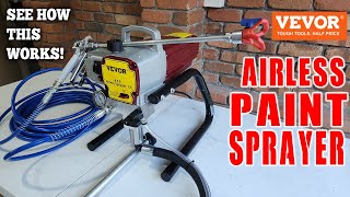 Vevor 450 Airless Sprayer // Full Review  I'm impressed!!