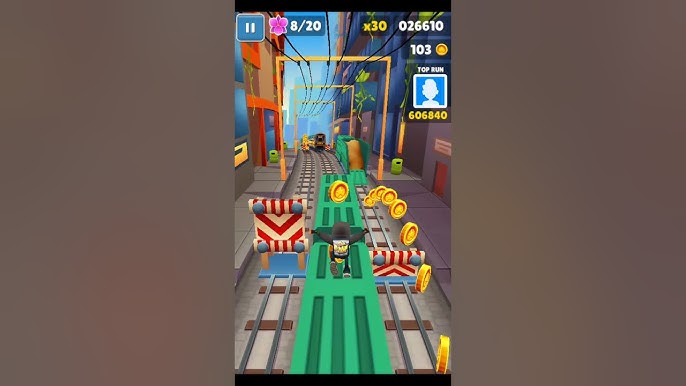 Subway Surfers - Missão das 200 Moedas 