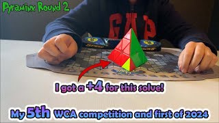 I got a +4 for this solve at Stevenage April 2024 | My 5th WCA competition | #rubikscube #rubiks