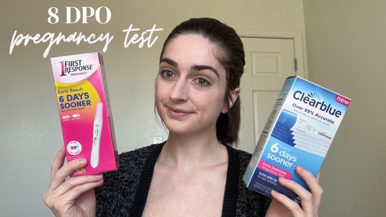 8 DPO Early Pregnancy Test | Faint Lines or Indents | First Response & Clearblue
