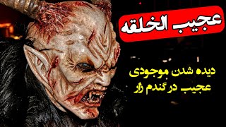 عجیب الخلقه | دیده شدن موجودی عجیب و ترسناک در گندم زار