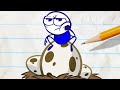 Pencilmate Meets A LUCKY DUCKY - New Pencilmation Cartoons