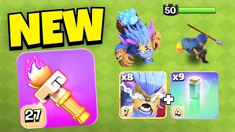 NEW Heroic Torch with this Super Yeti + Delayed RC Charge Army is DESTROYING Legends League