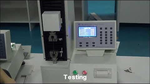 GBL-L Tensile Tester Operation Video (Without Software )