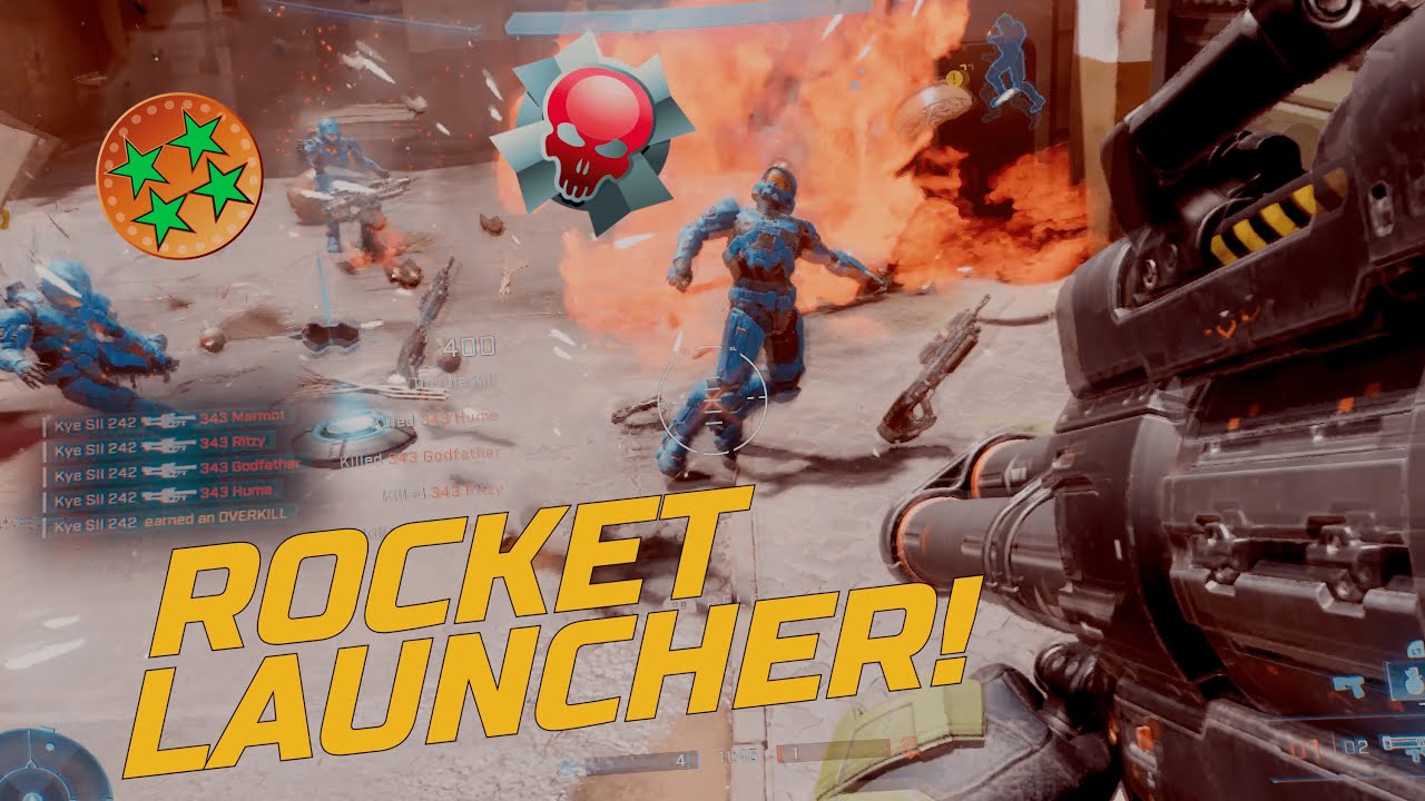 Rocket Launcher Overkill! - Halo Infinite Beta/Preview [4K]