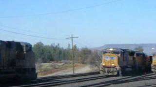 UP 8398 East Meets UP 4820 West