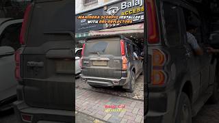 Mahindra Scorpio upgraded with DRL reflectors #mahindra #scorpio #shortsviral