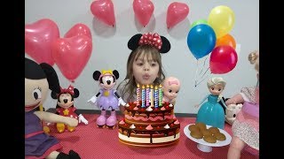 Festa De Aniversário Surpresa Da Baby Alive Minha Boneca Festa Da Minnie