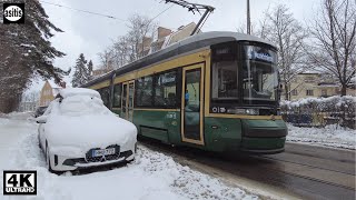 Winter Walk in Munkkiniemi, Helsinki (February 2023)