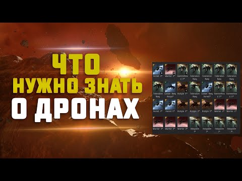 Видео: EVE Online. ГАЙД ПО ДРОНАМ ДЛЯ НОВИЧКОВ. Чем отличаются разные дроны и какие использовать?