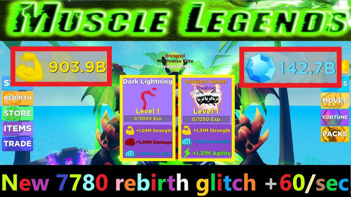 Buy Item Evolved Gold Warrior LVL MAX - Muscle Legends Roblox 1679113
