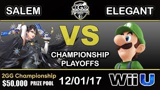 2GGC - MVG | Salem (Bayonetta) Vs. BSD | Elegant (Luigi) Championship Playoffs