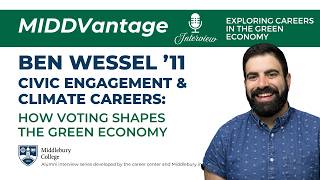 Full Civic Engagement & Climate Careers: How Voting Shapes the Green Economy | MIDDVantage Update