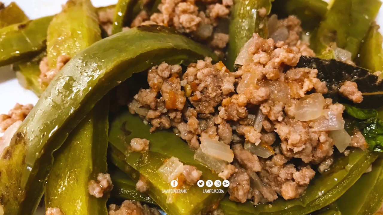 Ground Beef with Nopales - YouTube