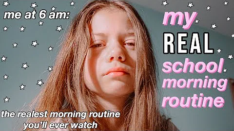 my REAL school morning routine 2020