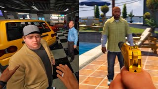 КАК ВЫГЛЯДЕЛА GTA 5 ДО ВЫХОДА? POV: СЮЖЕТ ГТА 5 ГЛАЗАМИ ЛАМАРА (Все Катсцены и Миссии)