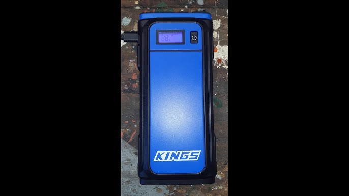 Kings 1000A Lithium Jump Starter LED Torch USB Mobile Phone Charger Power  Bank
