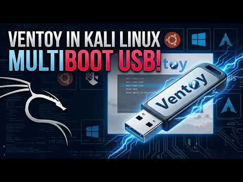 Ventoy on Kali Linux: Create Multiboot USBs in Minutes