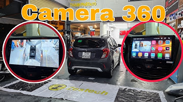Vinfast Fadil Nâng Cấp Camera 360 Độ Zestech Tích Hợp Màn Hình Androi | Quan Sát Toàn Cảnh