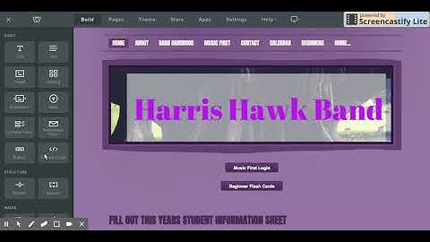 Weebly Button Navigation How To